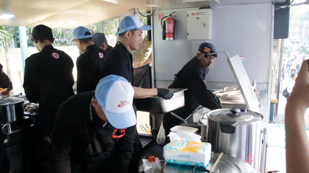 5 Fakta Menarik Dapur Jaga Jakarta Chef Hideki di Pekan Olahraga Polri 2026