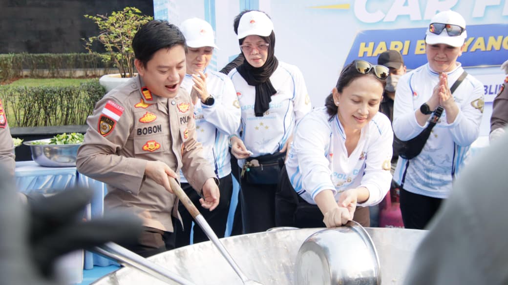 Bobon Santoso Senang Dipercaya Polda Metro Jaya Sajikan Tongseng di Hari Bhayangkara