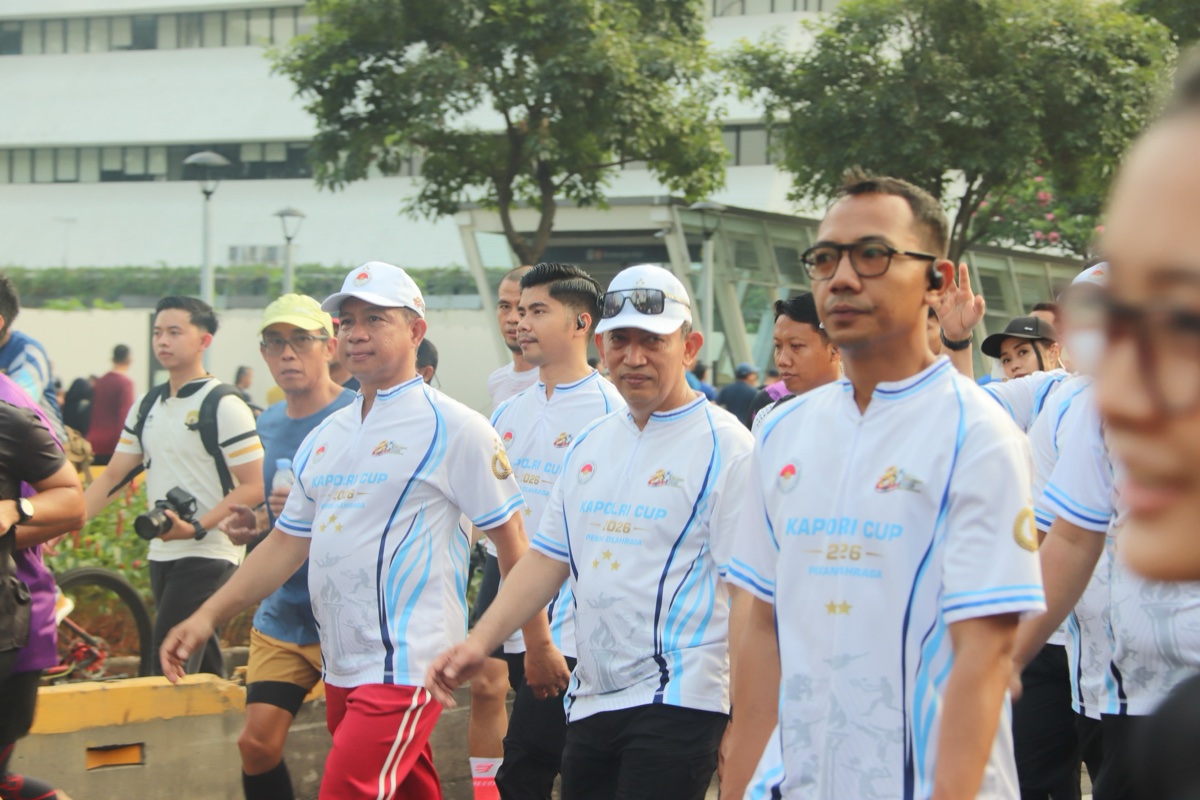 Community Fun Run Hari Bhayangkara ke-80: Kapolri Pimpin Semangat Polri untuk Masyarakat