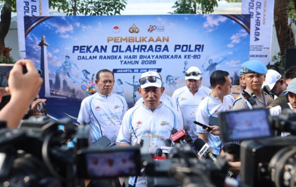 Kapolri: Community Fun Run Bhayangkara ke-80 Jawaban Terbaik atas Ekspektasi Masyarakat
