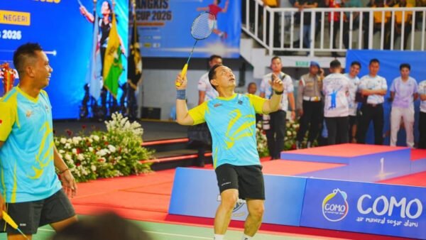 Kapolri Duet Bareng Widi Chandra Kasih Lawan Bahlil-Muhammad di Penutupan Kapolri Cup 2026